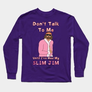 Breakfast Slim Jim Long Sleeve T-Shirt